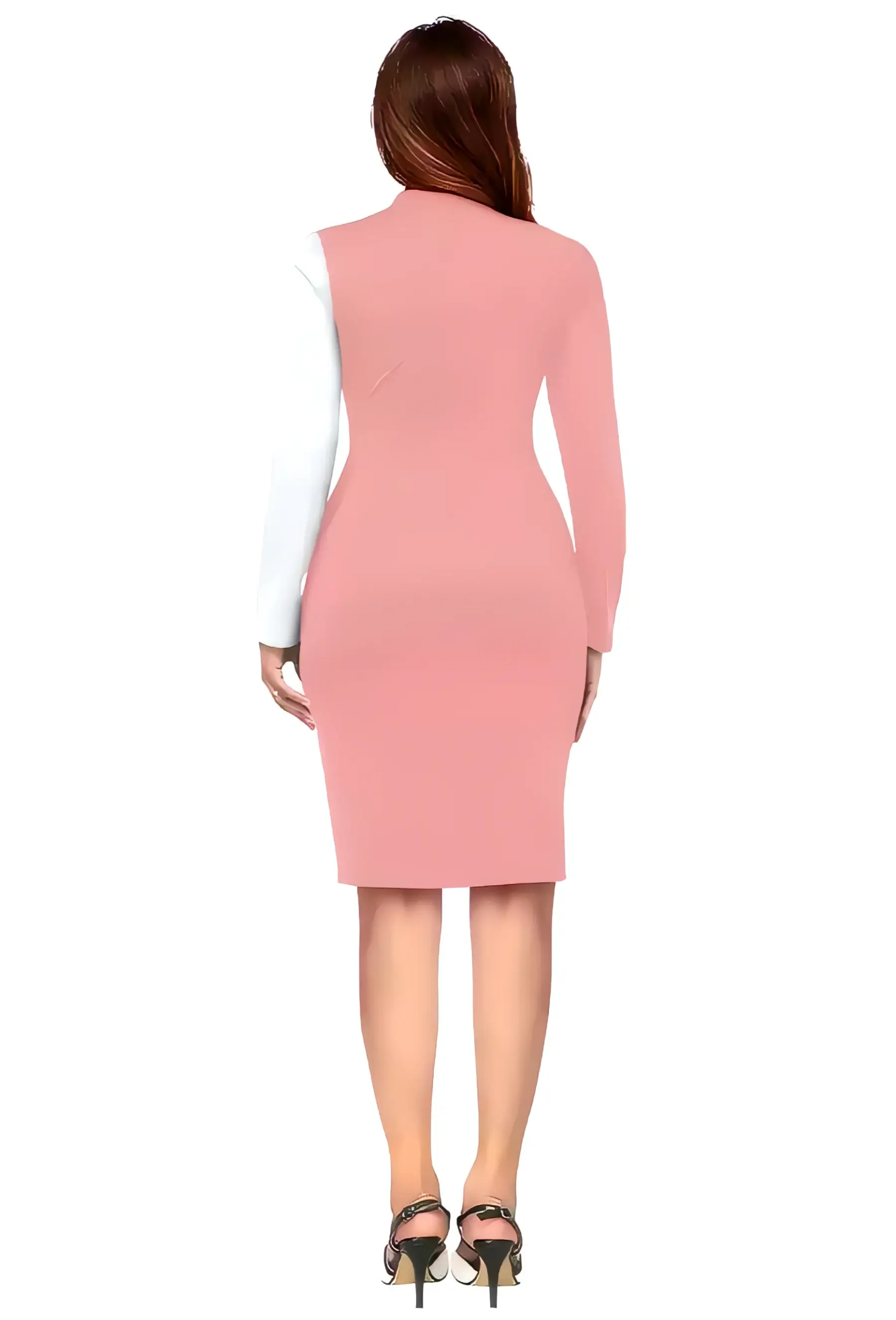 Elegant Full Sleeve Casual and Party Wear Dress by Zelzis